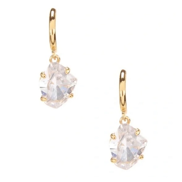 KATE SPADE • Treasure Trove Huggies Hoop Earrings - Picture 3 of 5